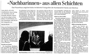 St. Galler Tagblatt 14.11. 2005